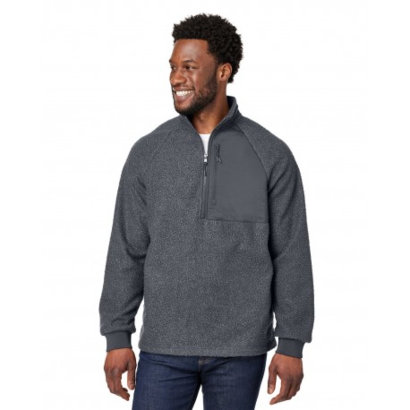 North End NE713 Men’s Aura Sweater Fleece Quarter-Zip | North End NE713