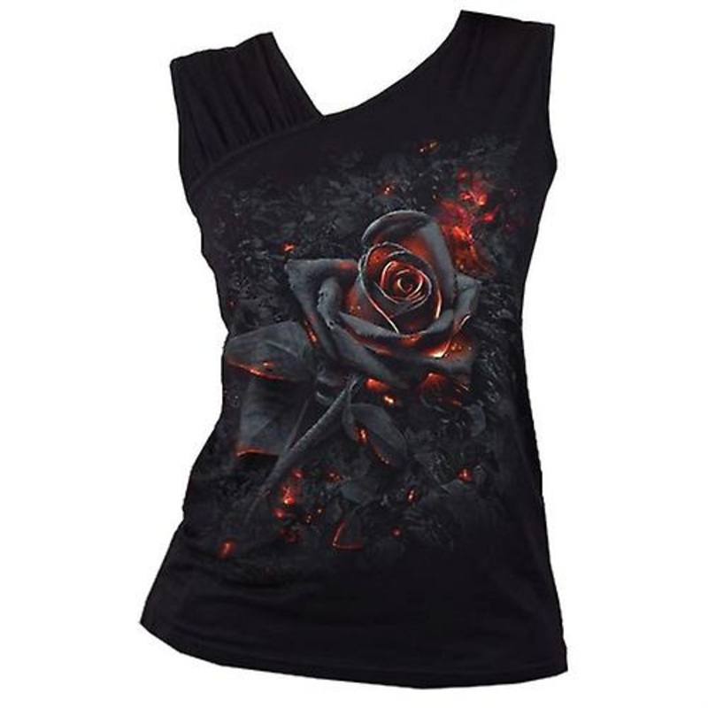 Spiral Direct Womens/Ladies Burnt Rose Sleeveless Top