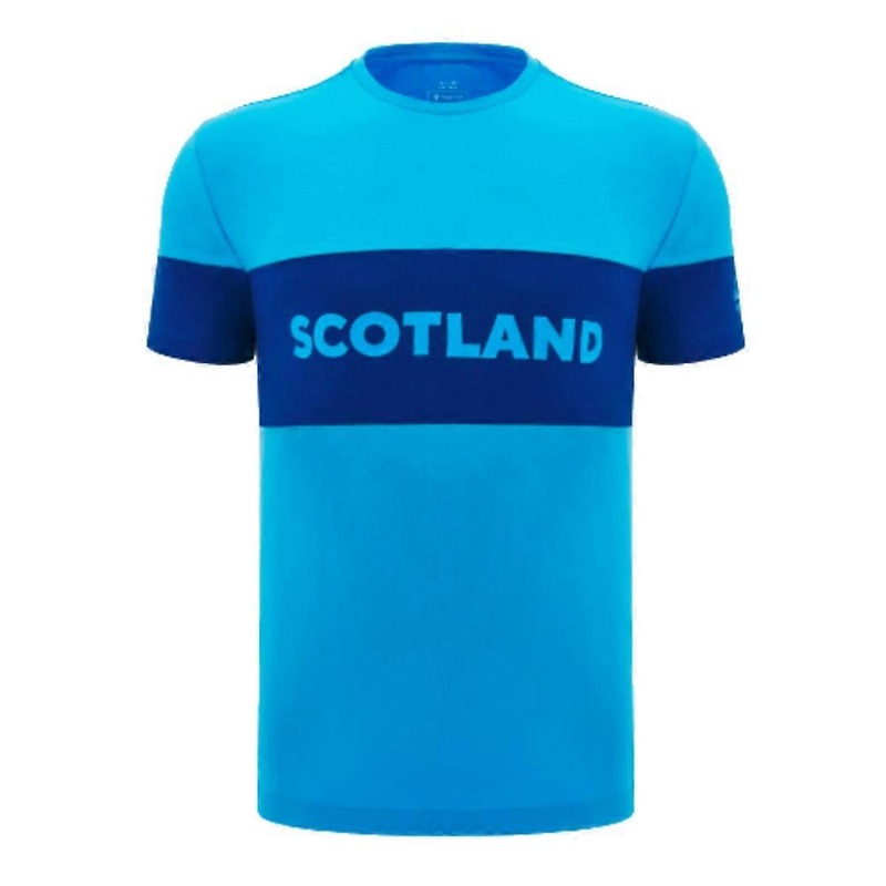 2024-2025 Scotland Rugby Leisure Cotton T-Shirt (Sky Blue) – Kids