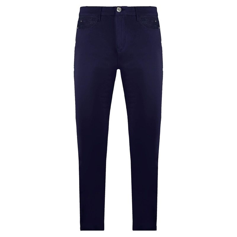 Emporio Armani Mens Slim Fit Navy Chinos 6Z2J18 2N83Z 0920