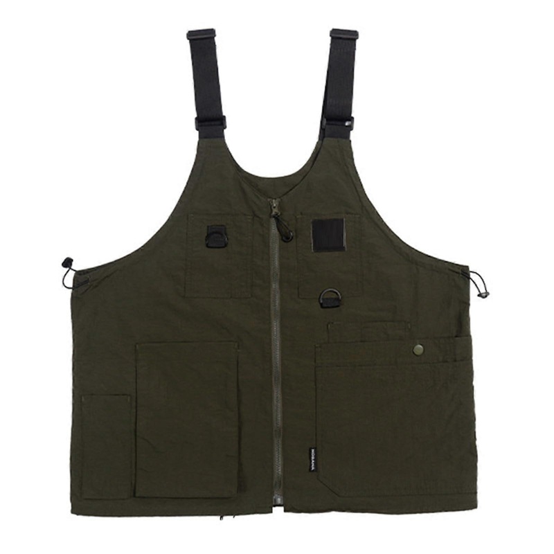 Mann Outdoor Vest with Multi-Pockets, Sleeveless Design, Quick-Dry Fishing Jacket for Women, Ideal for Camping and Sports Activities