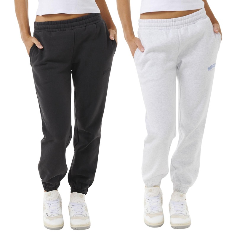 Rip Curl Womens Varsity Elasticated Waist Sweatpants Jogging Bottoms Joggers
