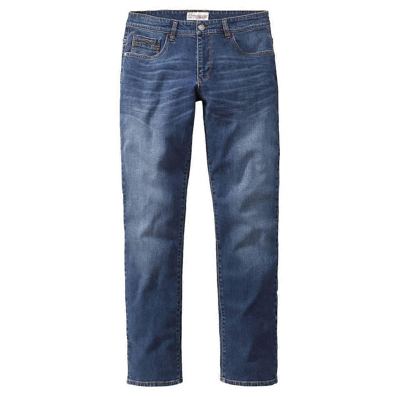 Redpoint Barrie 5-Pocket Modern Tapered Fit Jeans – Dark Stone Blue