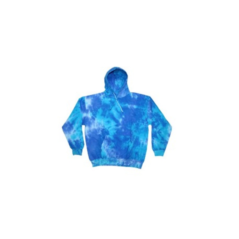 Tie-Dye CD877Y Youth 8.5 Oz. Tie-Dyed Pullover Hooded Sweatshirt | Tie-Dye CD877Y