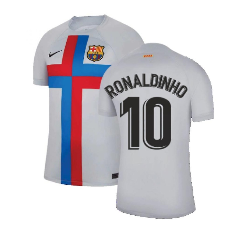 2022-2023 Barcelona Third Shirt (RONALDINHO 10)