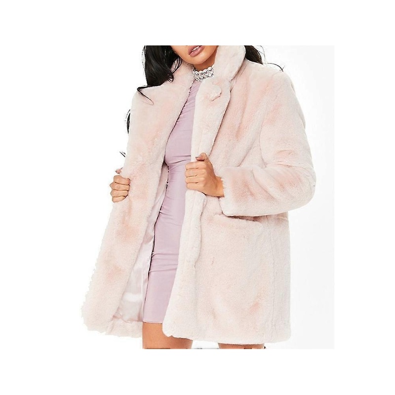 Women’s Warm Faux Fur Coat Winter Parka Outerwear Long Jacket