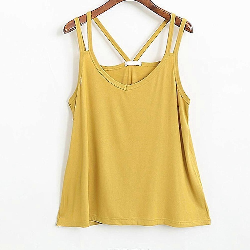 Women’s Loose Fit Flowy V Neck Sexy Pleated Tank Top With Plus Size