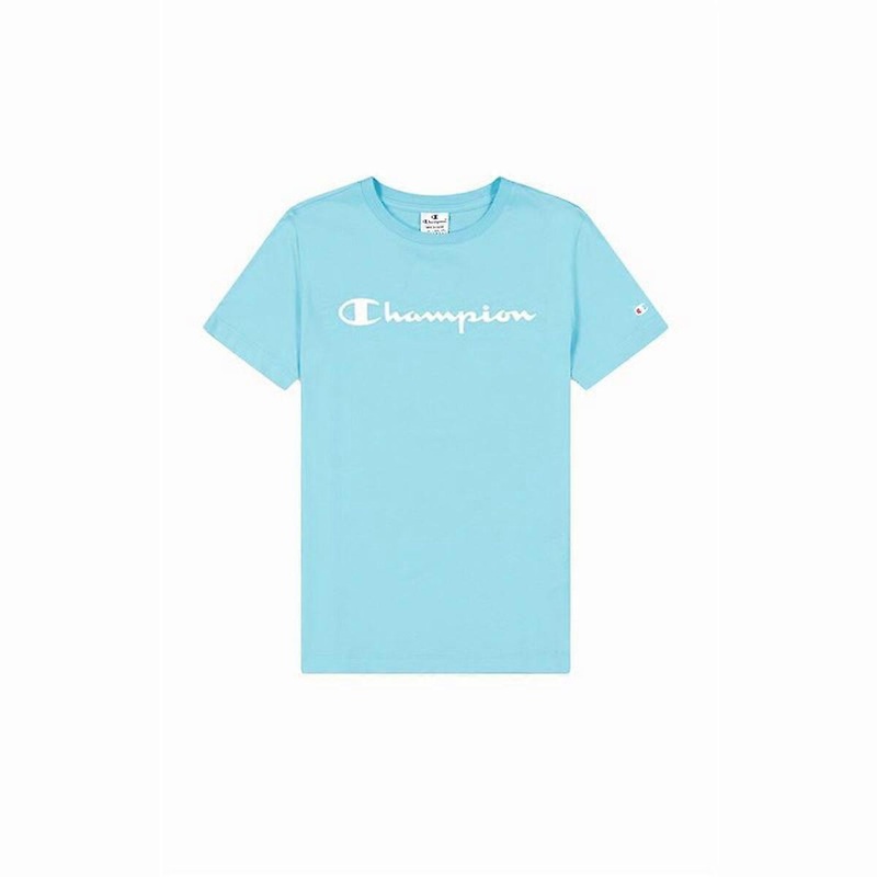 Womens Short Sleeve T-Shirt Champion Crewneck
