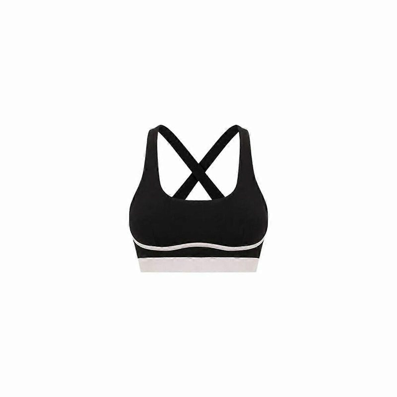 Womens Sports Top Black Limba Tao  Black
