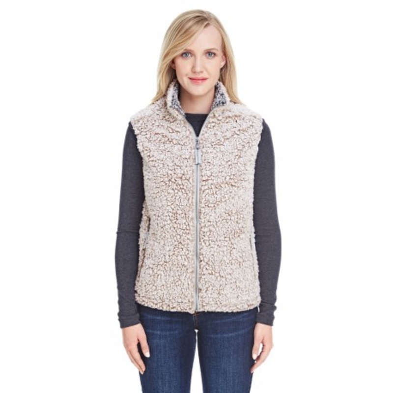 J America JA8456 Ladies’ Epic Sherpa Vest | J. America JA8456