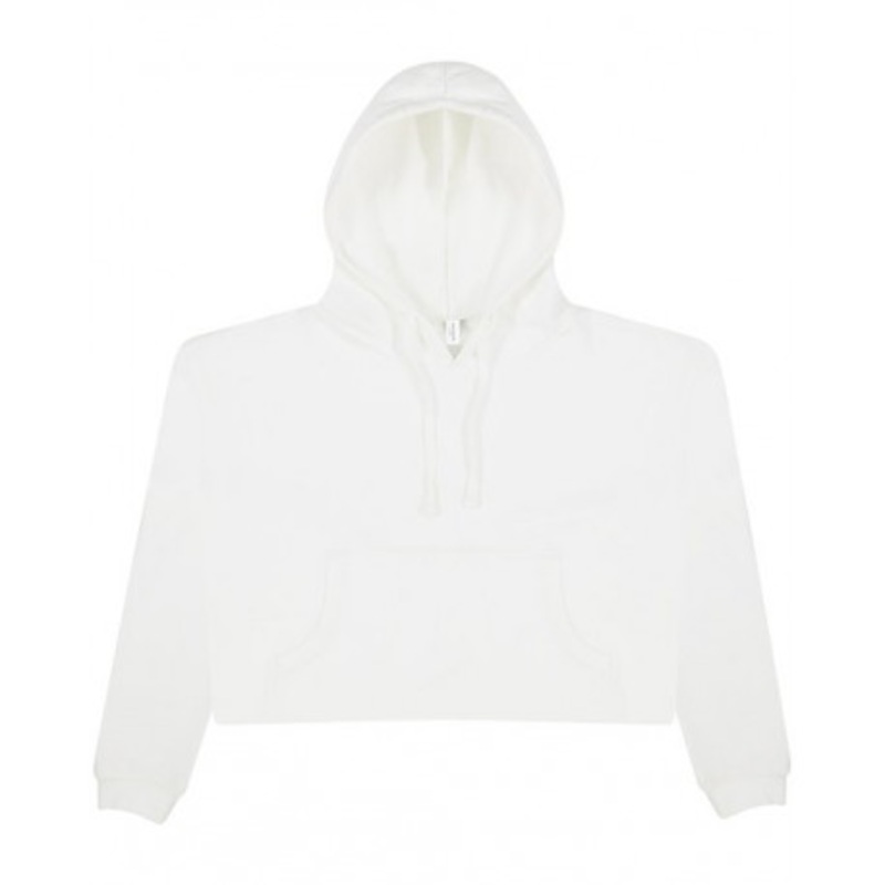 Just Hoods By AWDis JHA016 Ladies’ Girlie Cropped Hooded Fleece With Pocket | AWDis JHA016