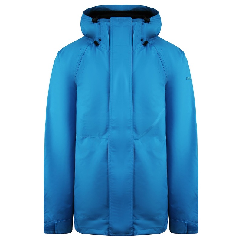 Vans Zip Up Hooded Blue Mens Landen Insulated Jacket VICB0A3