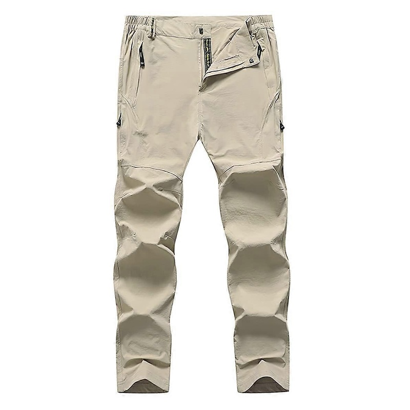 Quick Dry Hiking Cargo Pants Men’s Outdoor Casual Workout Strech Breathable Pant with Multi-Pocket (No Belt)