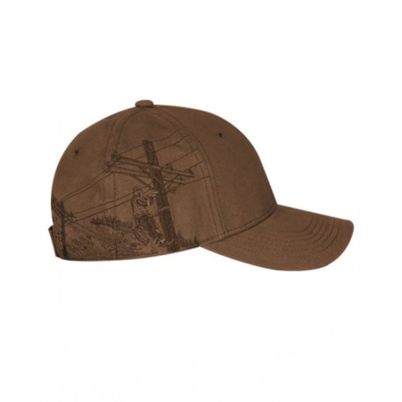 Dri Duck DI3345 100% Cotton Structured Mid-Profile Hat | Dri Duck DI3345