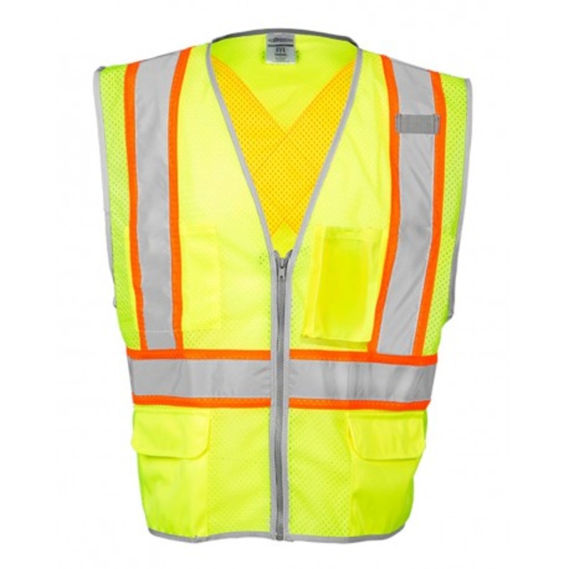 Kishigo 1576-1577 Premium Brilliant Series X Back Dual Compliant Vest | Kishigo 1576-1577