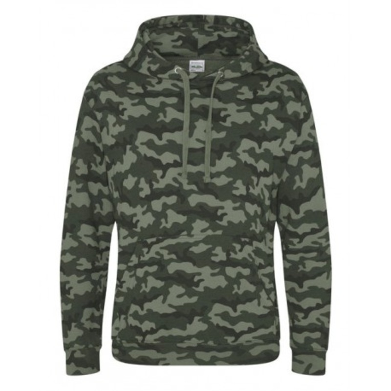 Just Hoods By AWDis JHA014 Unisex Camo Hoodie | AWDis JHA014