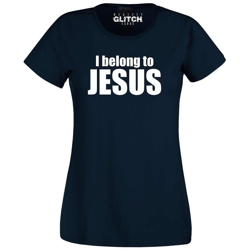 Women’s I Belong To Jesus Fitted T-shirt