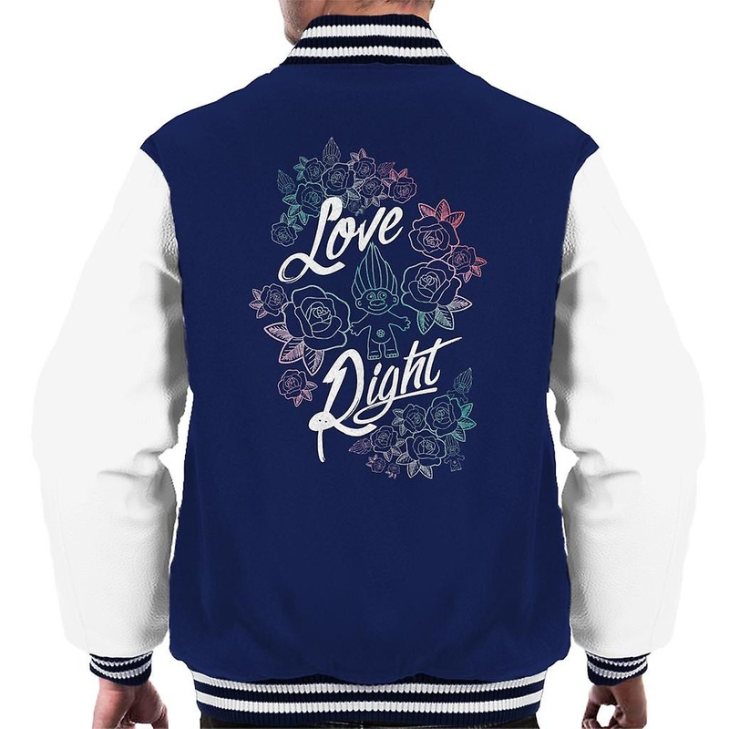 Trolls Love Right Men’s Varsity Jacket