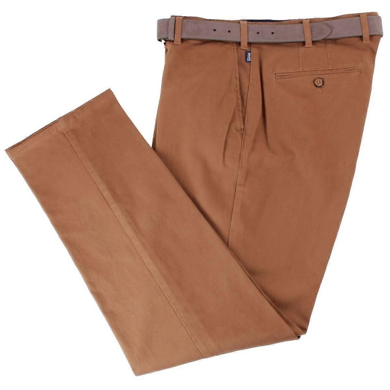 BRUHL Parma B Mover High Stretch Chinos – Sand Beige
