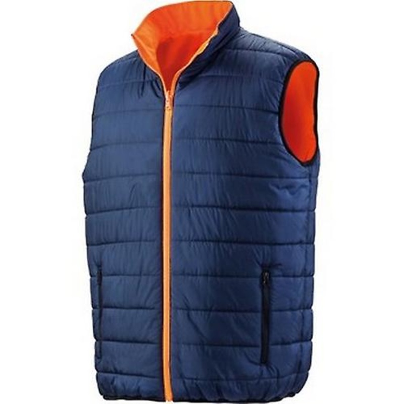 Result Safeguard Mens Reversible Soft Padded Safety Gilet