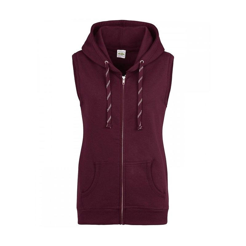 Women’s AWDis Just Hoods Women’s Sleeveless Zoodie JH57F