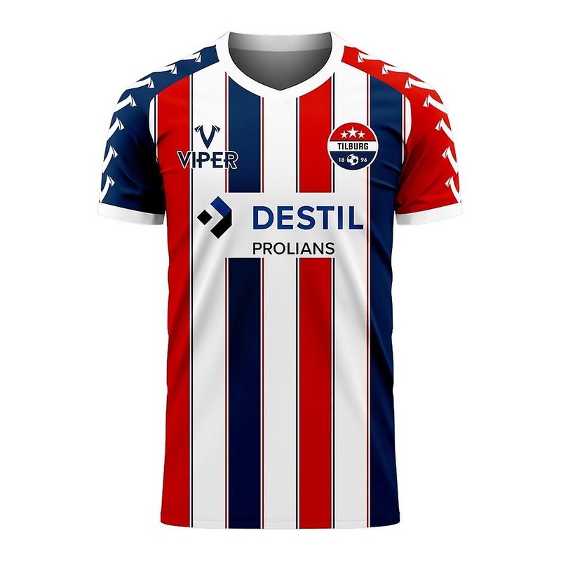 Willem II 2025-2026 Home Concept Football Kit (Viper) – Adult Long Sleeve