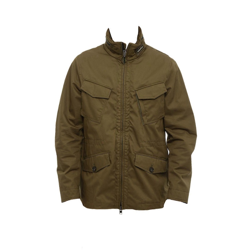 Army Olive Cotton Utility Field Jacket