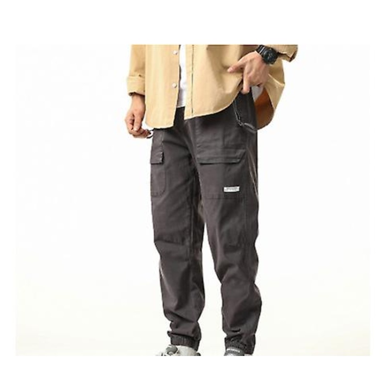 2022 Autumn New Design Cargo Pants Loose Straight Pants With Pockets Casual Pants Jogging Sweatpants Pants For Men