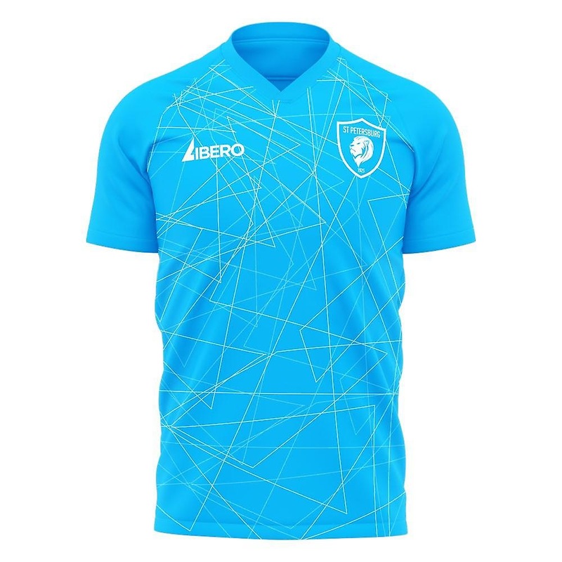 Zenit 2025-2026 Home Concept Football Kit (Libero) – Kids