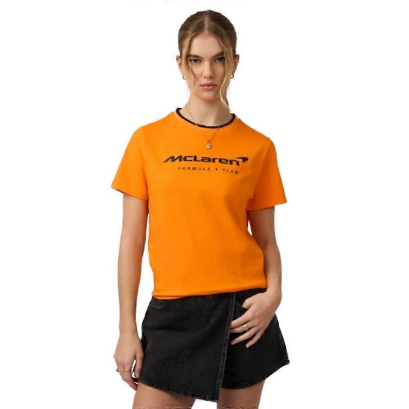 2025 McLaren F1 Core Essentials T-shirt – Autumn Glory (Womens)