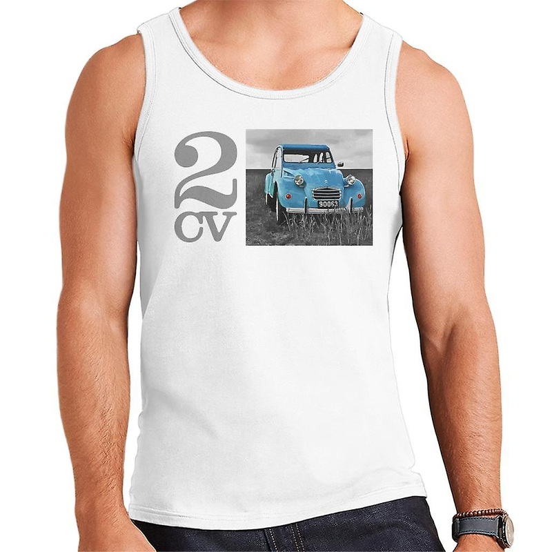 Citroen 2CV Meadow Photo Men’s Vest