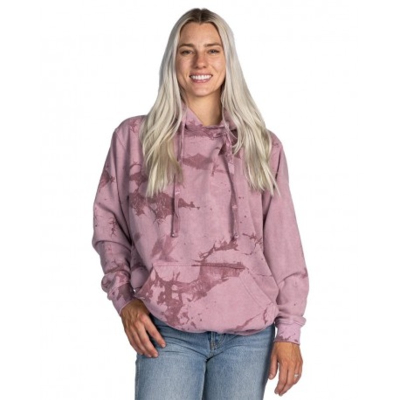 Dyenomite 854CSH Crush Tie-Dyed Hooded Sweatshirt | Dyenomite 854CSH