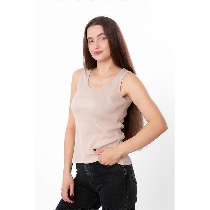 Womens Basic Ribbed Tank  Comfortable Fit & Versatile Style, Summer,  HC 8187-019