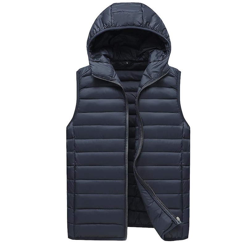 Cloudstyle Mens Casual Hooded Padded Vest