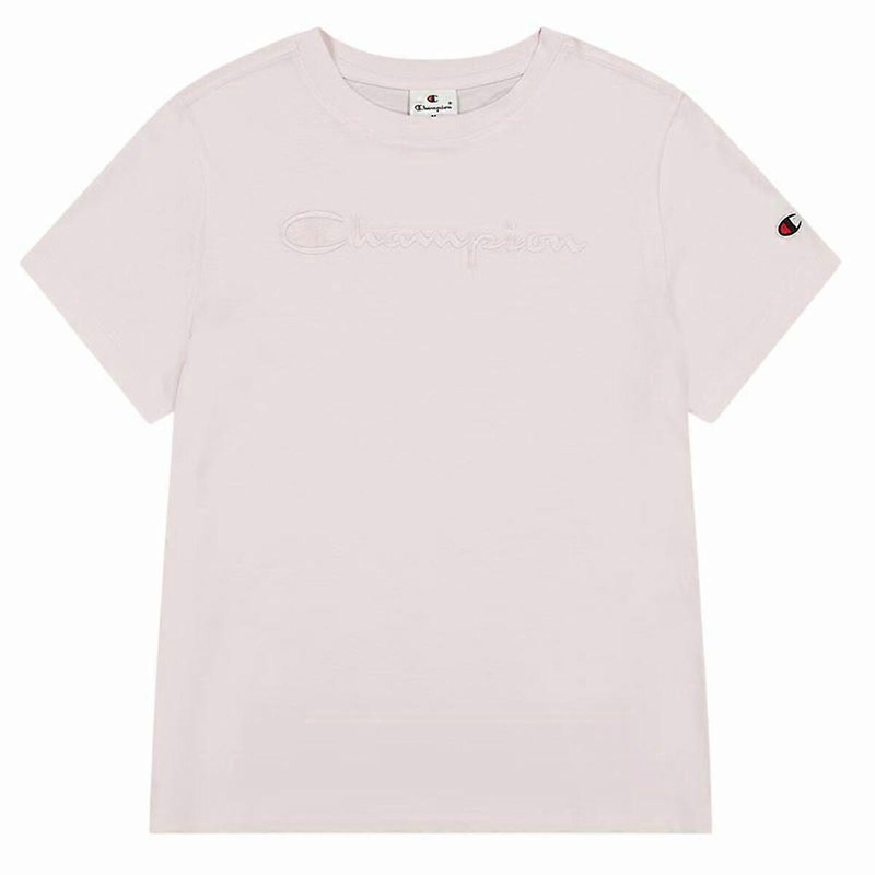 Womens Short Sleeve T-Shirt Champion Crewneck (XS)
