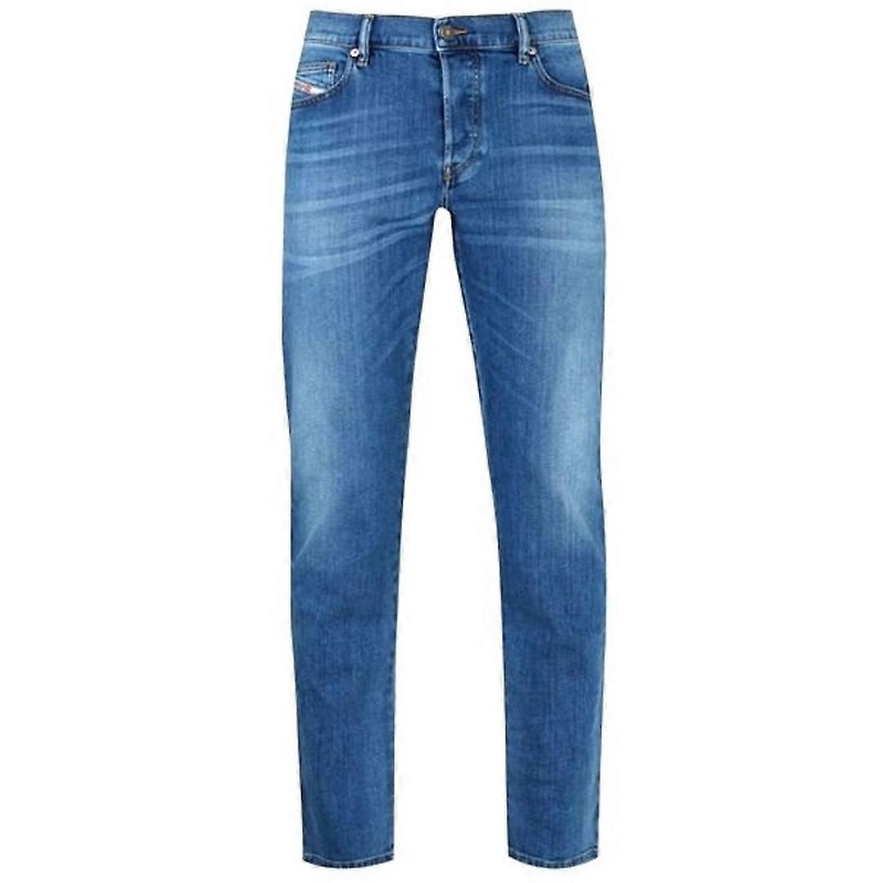 Diesel D-Mihtry Straight Fit Dark Blue Jeans