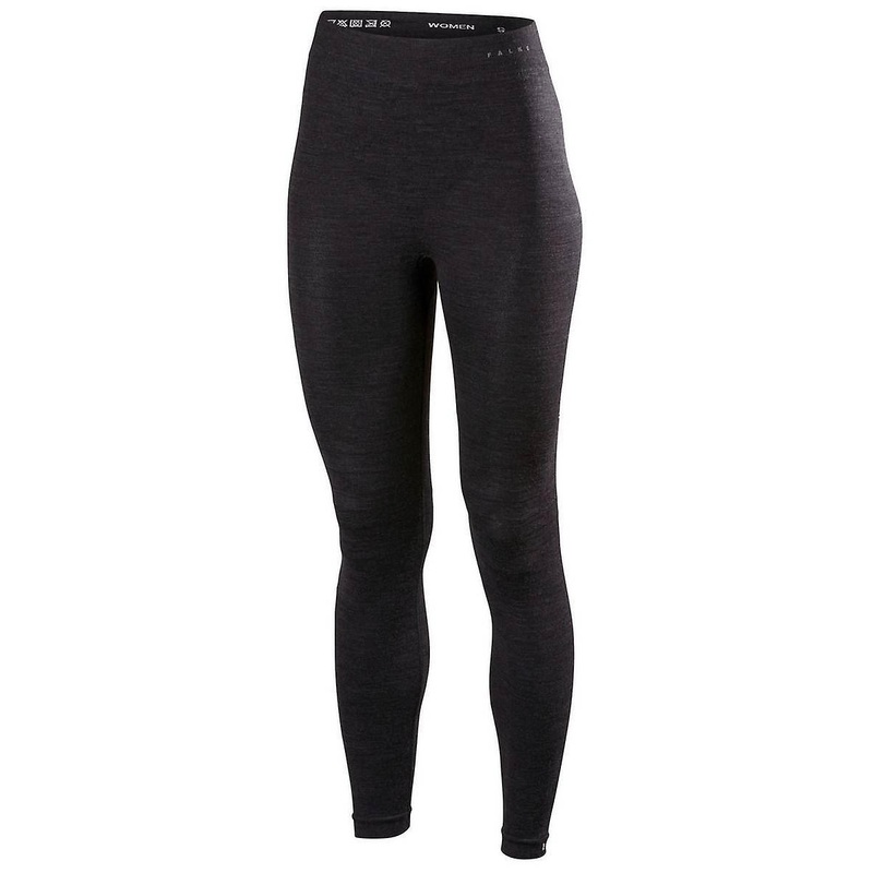 Falke Wool Tech Long Tights – Black