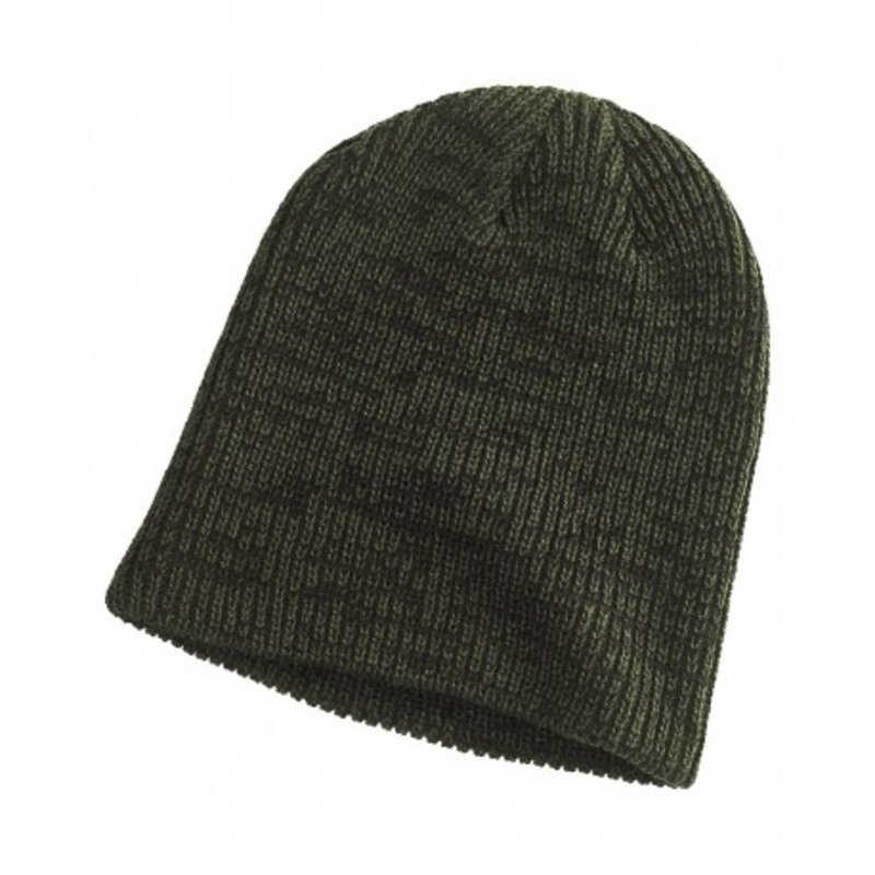 Big Accessories BA524 Ribbed Marled Beanie | Big Accessories BA524