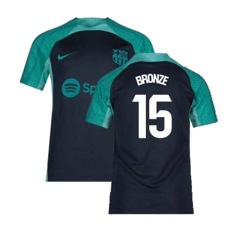 2023-2024 Barcelona Training Shirt (Thunder) – Kids (Bronze 15)