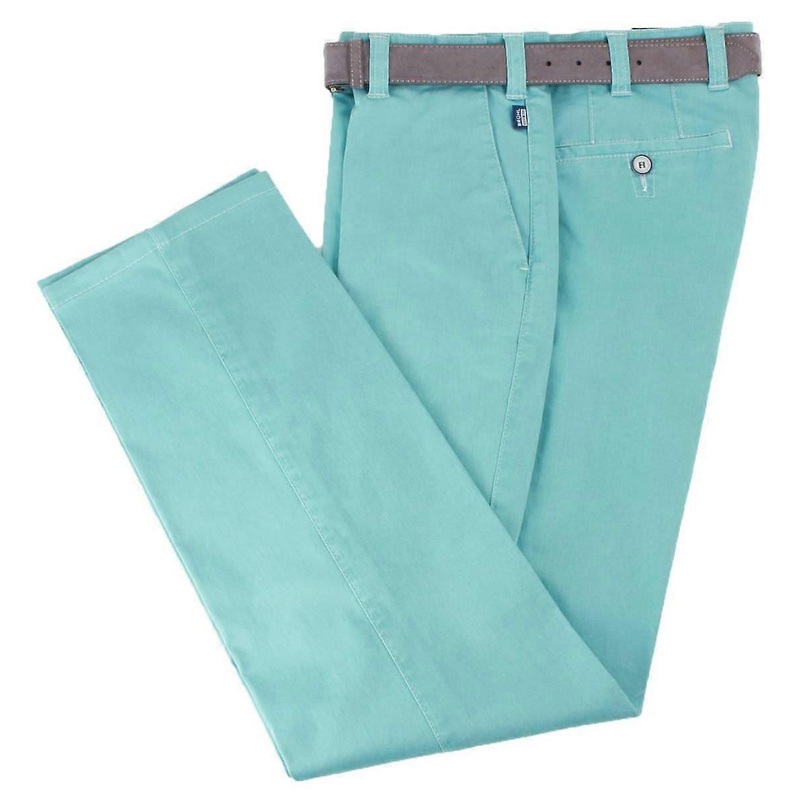 BRUHL Leeds TR Stretch Travel Chinos – Cactus Green