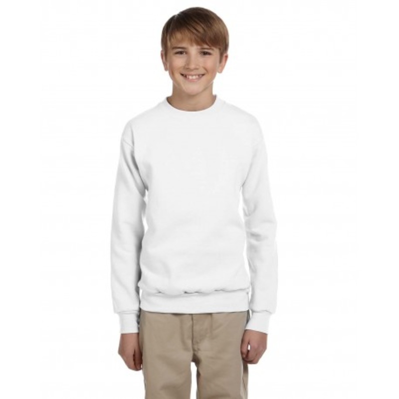 Hanes P360 Youth Comfortblend 50/50 Fleece Crew | Hanes P360