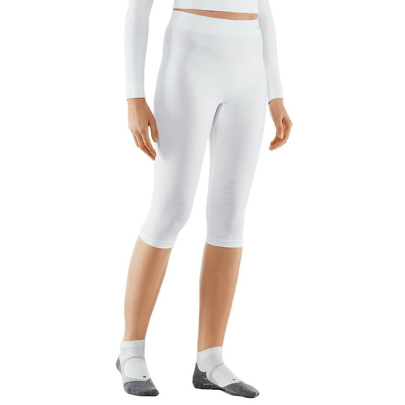 Falke Maximum Warm 3/4 Training Tights – White