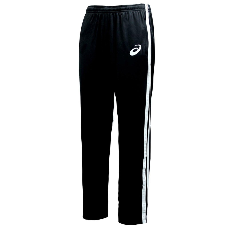 Asics Mens Essential Training Track Pants Open Hem Joggers Black 132758 0904