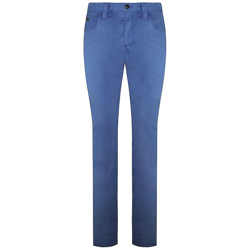 Emporio Armani J00 Slim Fit Light Blue Mens Chino Trousers 371J00 1N26Z 0724