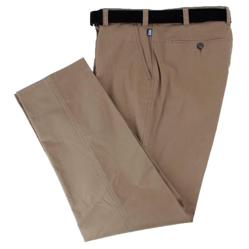 BRUHL Catania B Nanotec Gabardine Stretch Chinos – Green