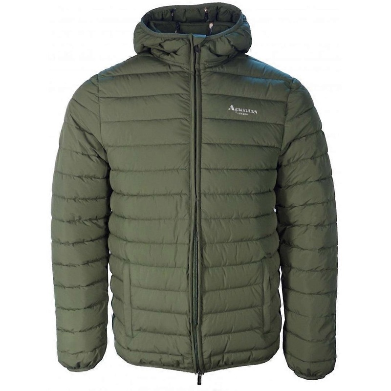 Aquascutum Active 100GR Hooded Green Jacket