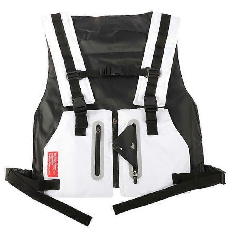 Wear Reflective Men Tactical Vest Hunting Vest CS Waistcoat Protective Modular Security Vest for Outdoor Sports Riding