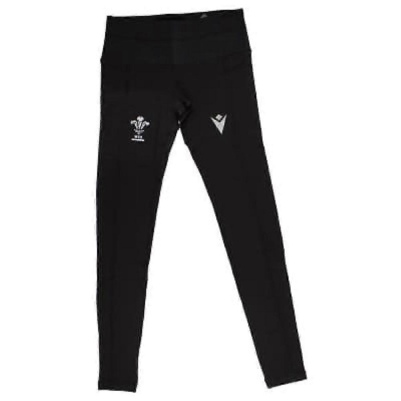 2024-2025 Wales Rugby WRU Ath Training Leggings (Black) – Womens