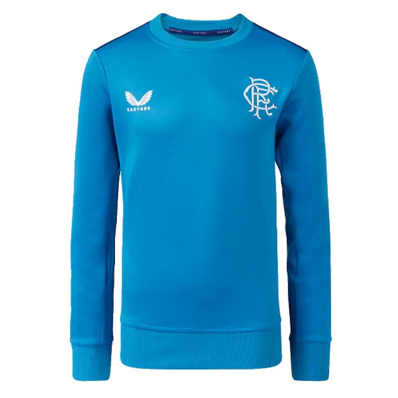 2023-2024 Rangers Players Training Sweatshirt (Deep Water) – Kids