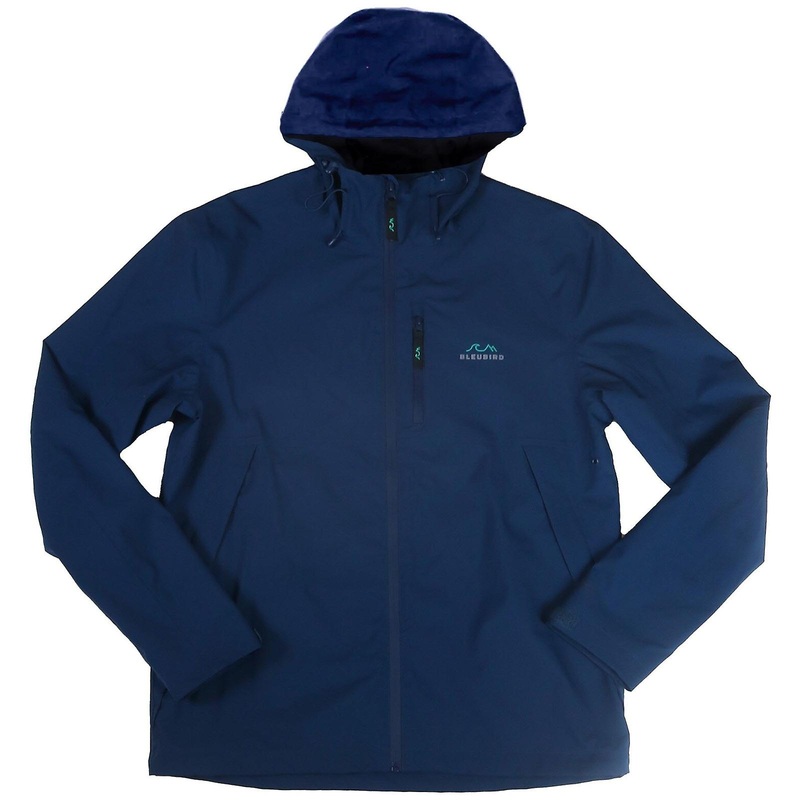 Bleubird Mens Arpette A2 Waterproof Walking Jacket Coat – Navy